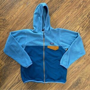Patagonia Kids Micro Snap T Fleece Jacket Full Zip Size 14